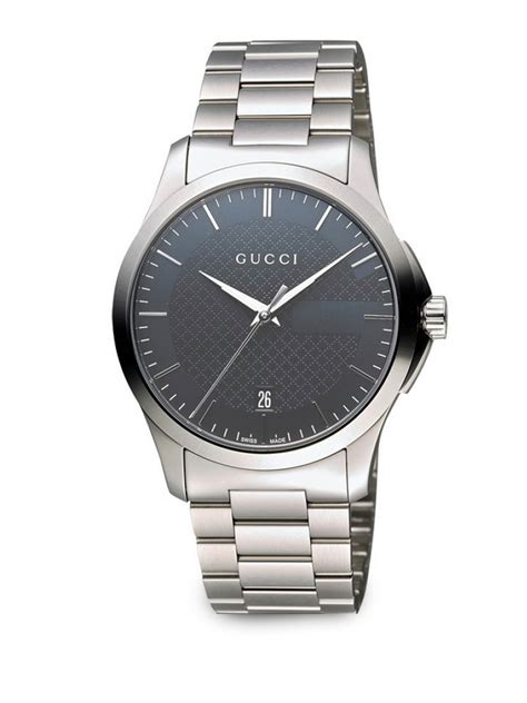 gucci mens g-timeless watch with diamante dial|Gucci g timeless watch price.